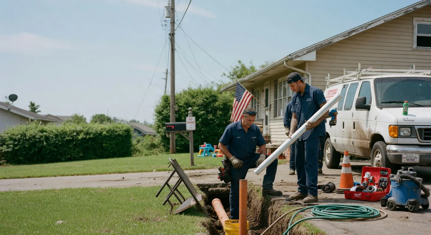 Drain Cleaning in Melvern, KS near me